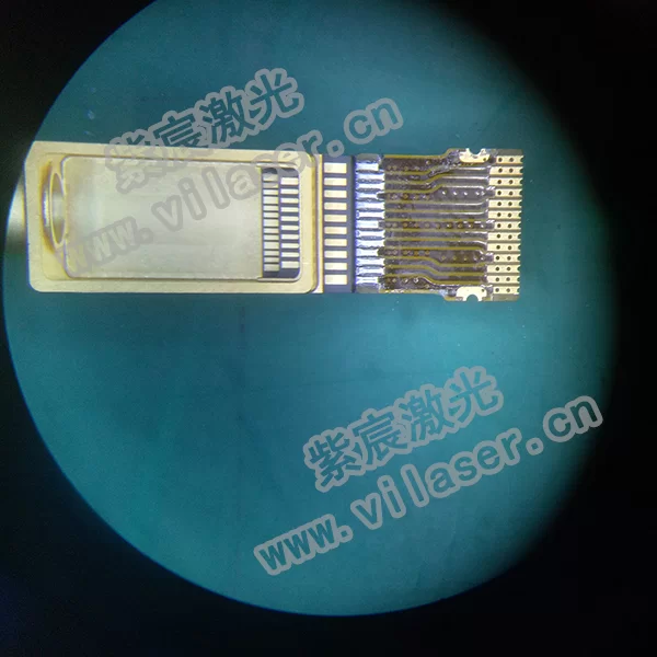 40G光通訊模塊FPC與BOX焊接效果