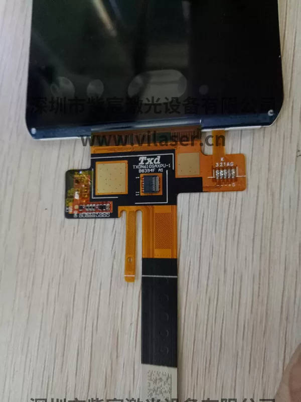 手機LCD軟帶排線激光焊接效果解決方案