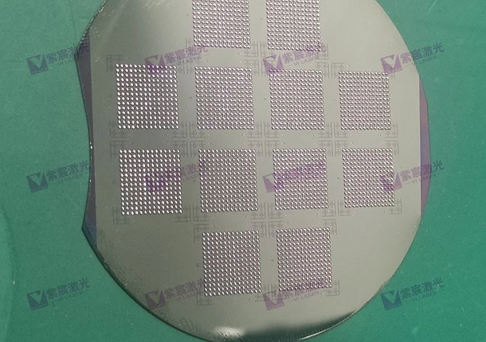 ​0.2mm錫球激光噴射焊接晶圓案例